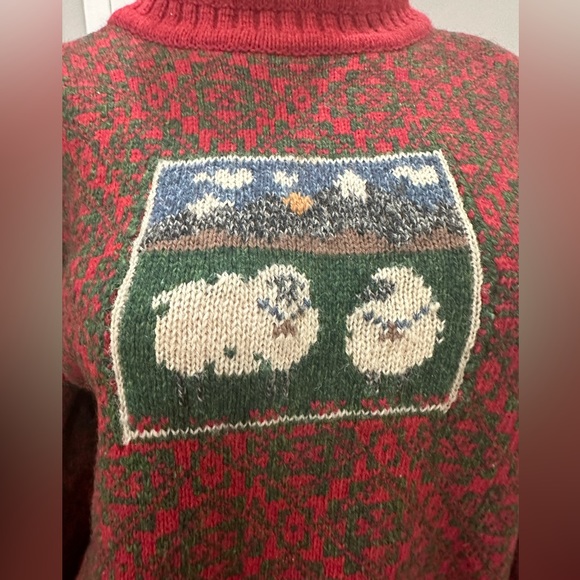 Princess Diana Style Sheep Sweater - Picture 4 of 5